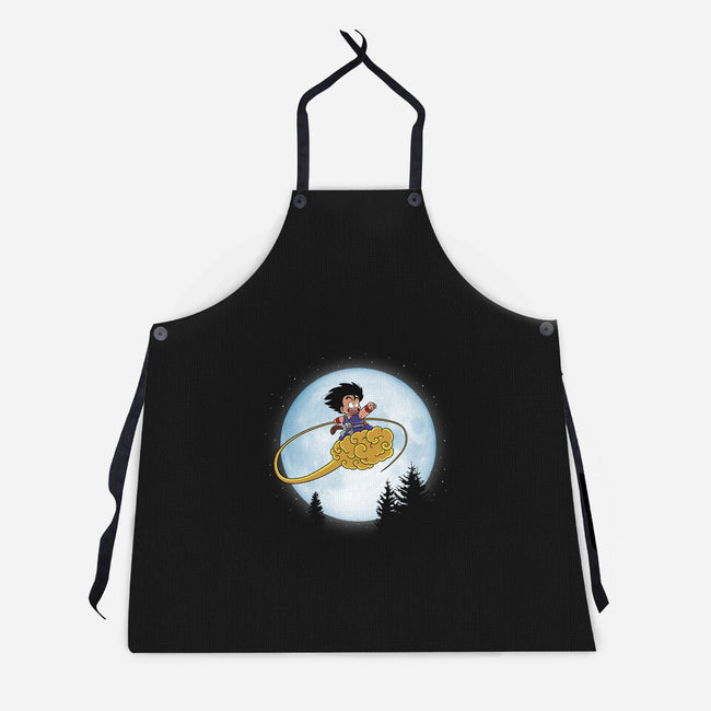 Dragon Moon-Unisex-Kitchen-Apron-Barbadifuoco