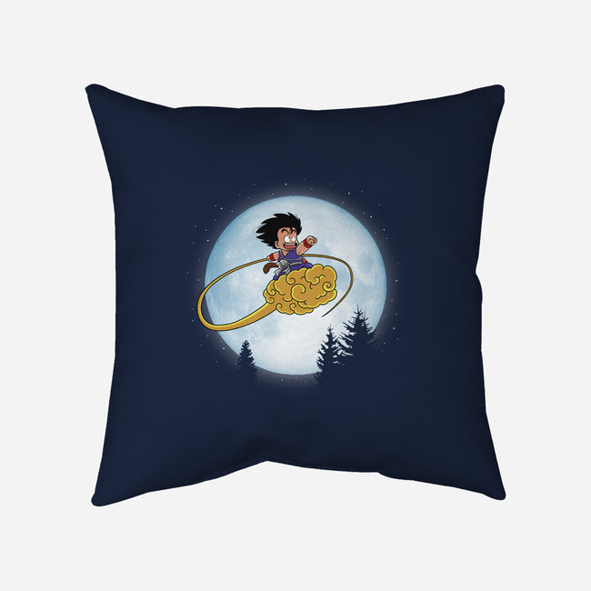 Dragon Moon-None-Removable Cover-Throw Pillow-Barbadifuoco