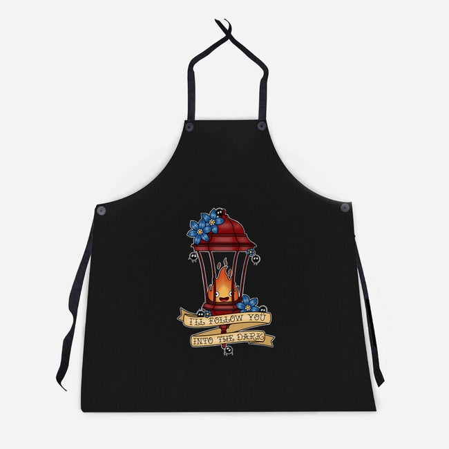 Eternal Traveling Companion-Unisex-Kitchen-Apron-Alexhefe