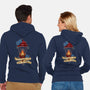 Eternal Traveling Companion-Unisex-Zip-Up-Sweatshirt-Alexhefe