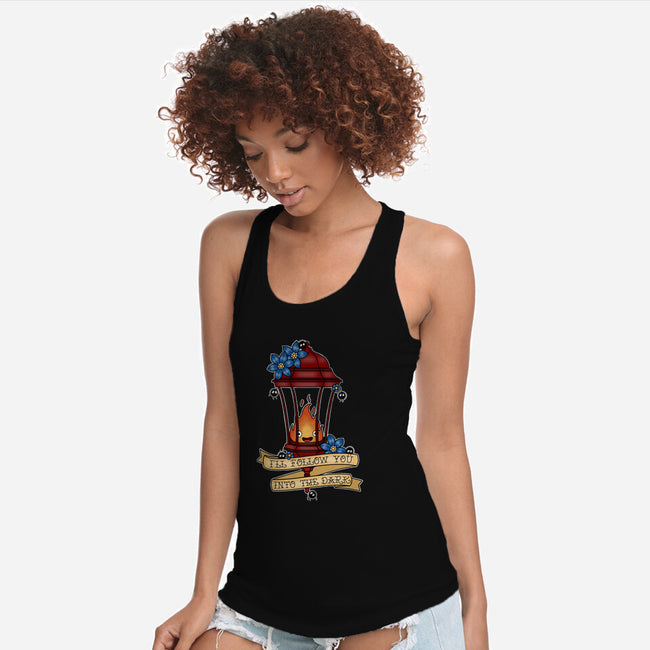 Eternal Traveling Companion-Womens-Racerback-Tank-Alexhefe