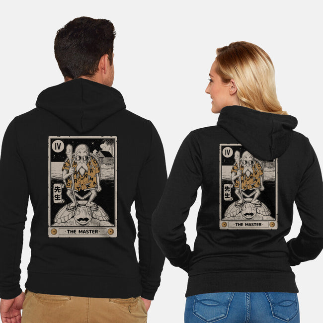 The Master Tarot-Unisex-Zip-Up-Sweatshirt-Hafaell