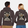 The Master Tarot-Unisex-Zip-Up-Sweatshirt-Hafaell