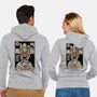 The Master Tarot-Unisex-Zip-Up-Sweatshirt-Hafaell