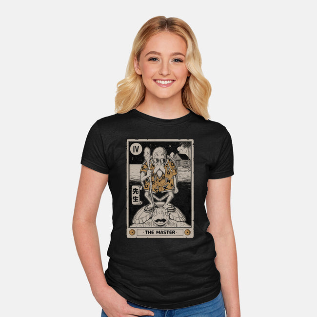 The Master Tarot-Womens-Fitted-Tee-Hafaell