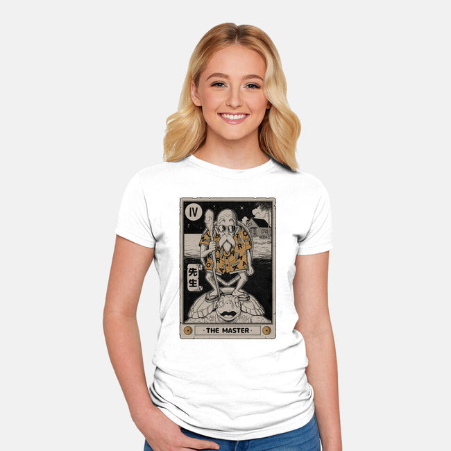 The Master Tarot-Womens-Fitted-Tee-Hafaell