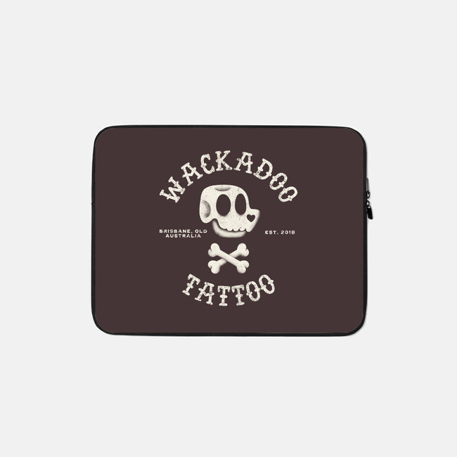 Wackadoo Tattoo-None-Zippered-Laptop Sleeve-zachterrelldraws