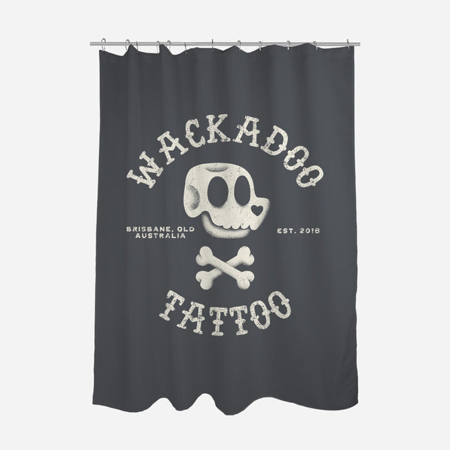 Wackadoo Tattoo-None-Polyester-Shower Curtain-zachterrelldraws