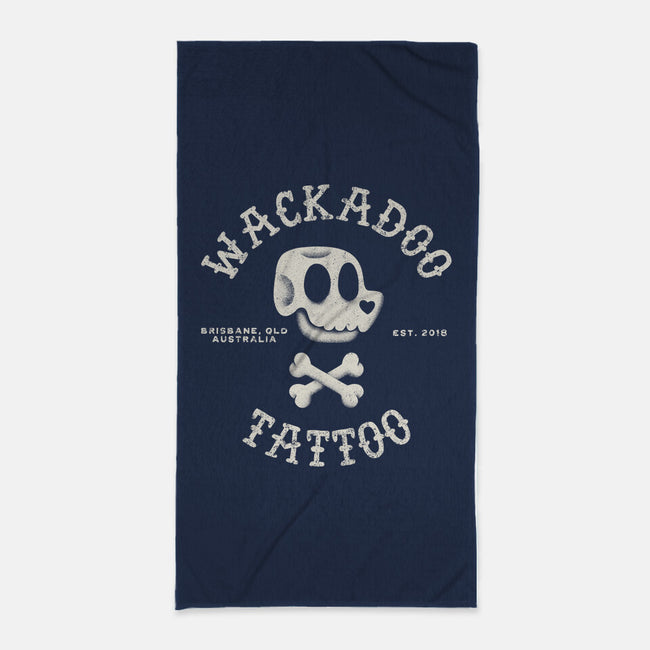 Wackadoo Tattoo-None-Beach-Towel-zachterrelldraws