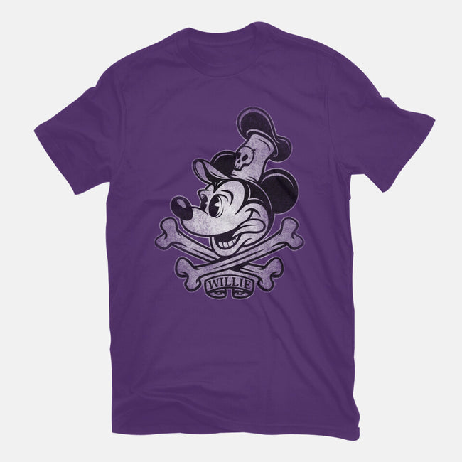 Willie Bones-Womens-Fitted-Tee-kennsing