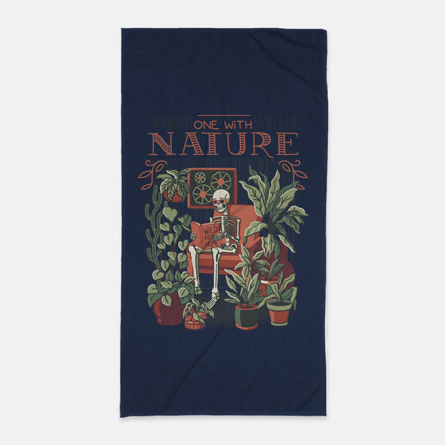 I Am One With Nature-None-Beach-Towel-tobefonseca