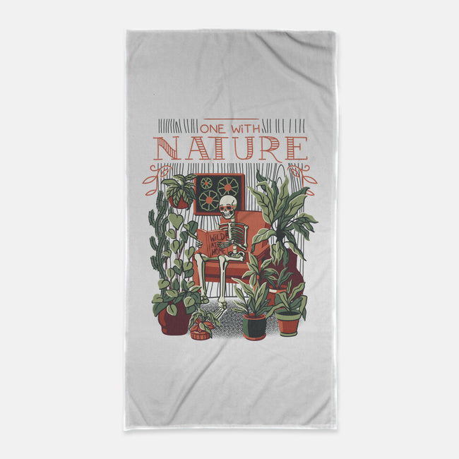 I Am One With Nature-None-Beach-Towel-tobefonseca