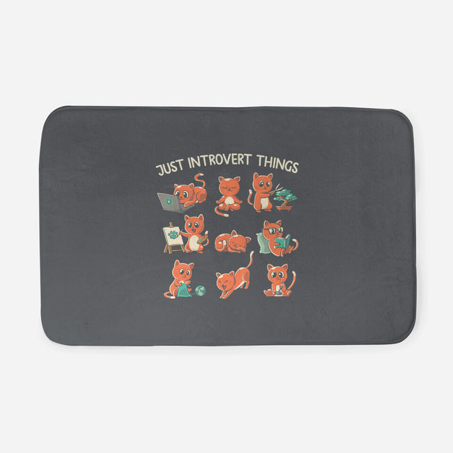 Just Introvert Things-None-Memory Foam-Bath Mat-koalastudio