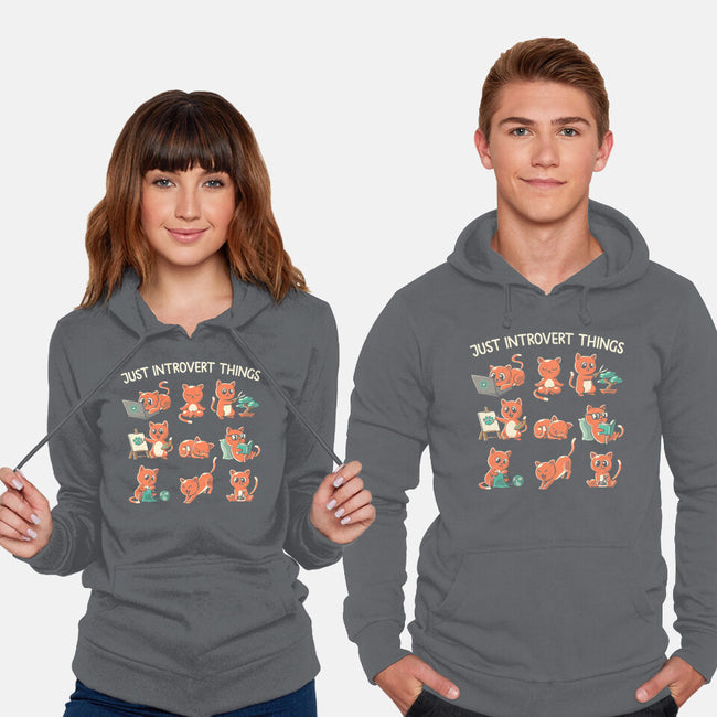 Just Introvert Things-Unisex-Pullover-Sweatshirt-koalastudio