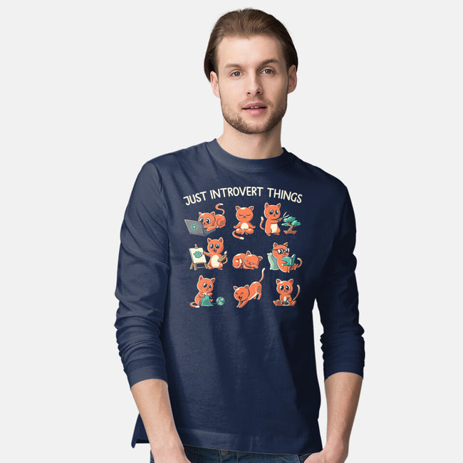 Just Introvert Things-Mens-Long Sleeved-Tee-koalastudio