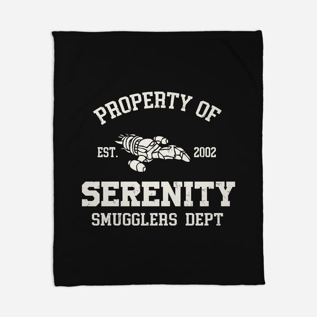 Property Of Serenity-None-Fleece-Blanket-Melonseta