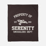 Property Of Serenity-None-Fleece-Blanket-Melonseta