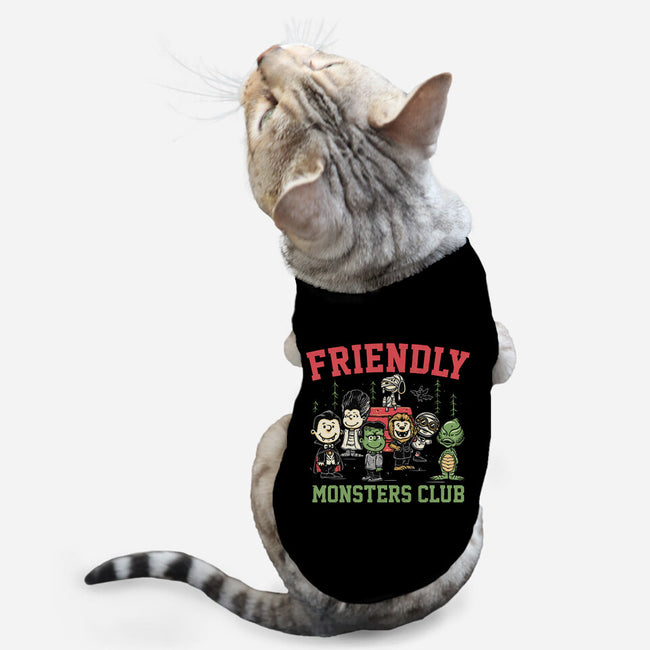 Friendly Monsters Club-Cat-Basic-Pet Tank-momma_gorilla