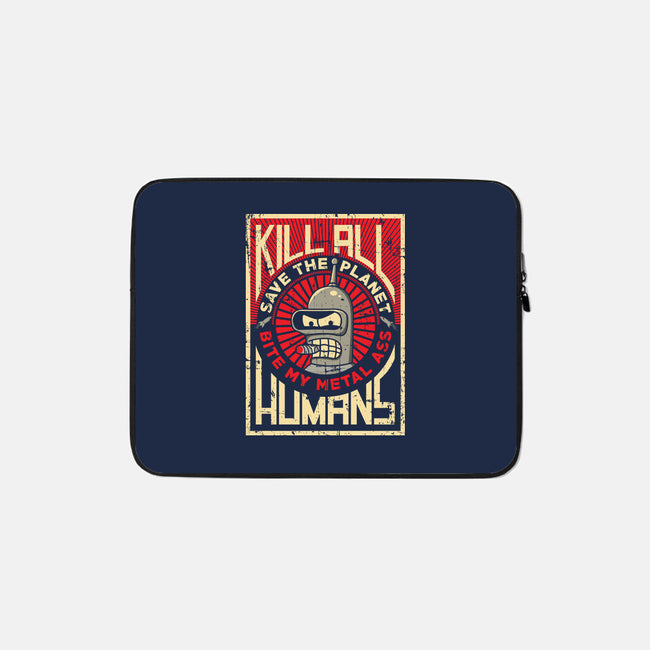 Bite My Metal-None-Zippered-Laptop Sleeve-Xentee