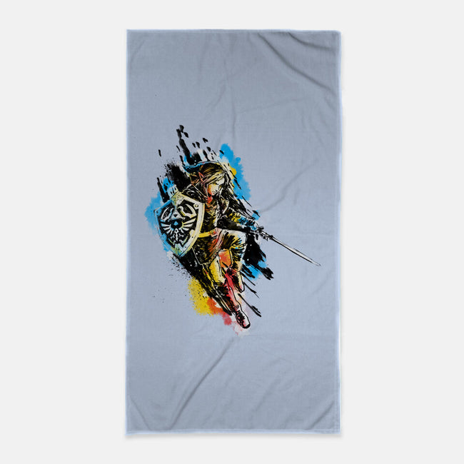 Linked-None-Beach-Towel-kharmazero