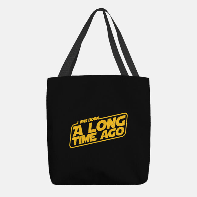 Born A Long Time Ago-None-Basic Tote-Bag-retrodivision