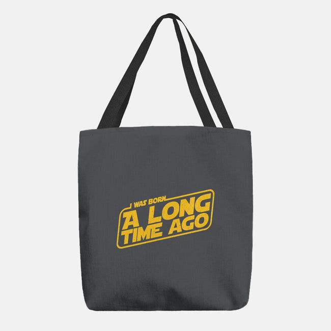 Born A Long Time Ago-None-Basic Tote-Bag-retrodivision