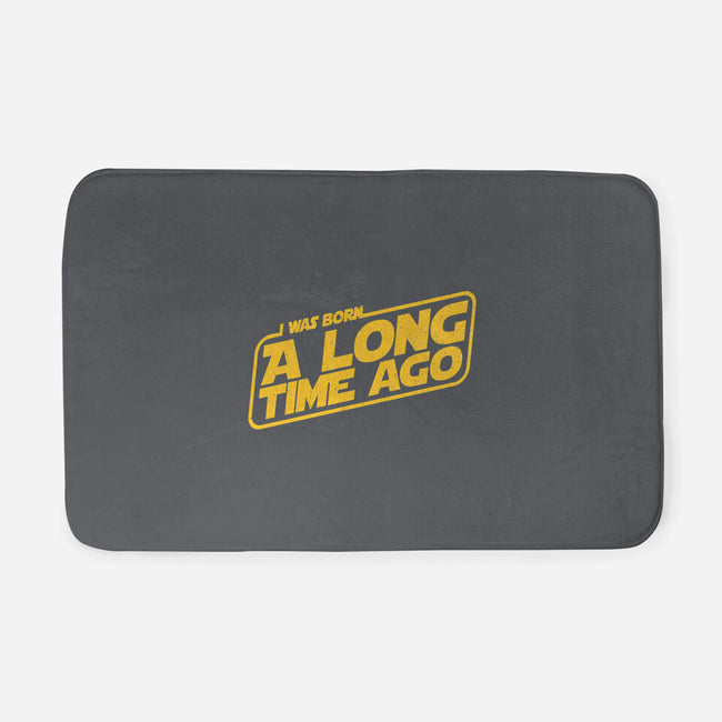 Born A Long Time Ago-None-Memory Foam-Bath Mat-retrodivision