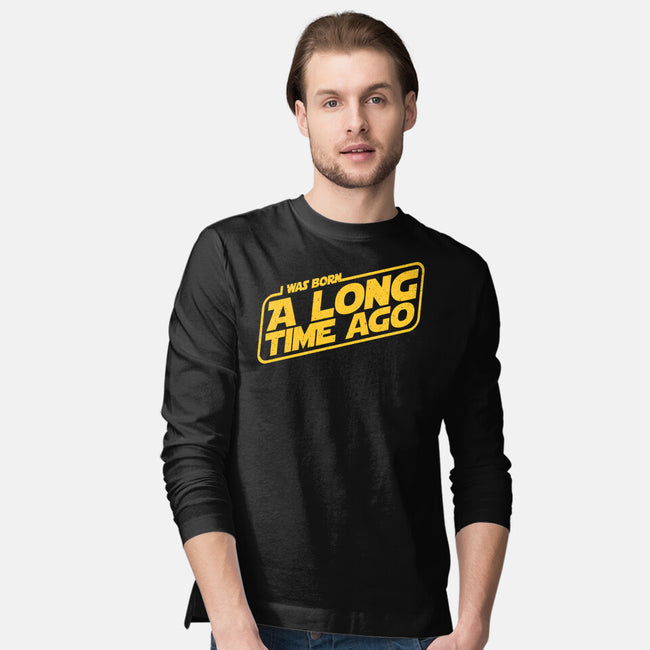 Born A Long Time Ago-Mens-Long Sleeved-Tee-retrodivision