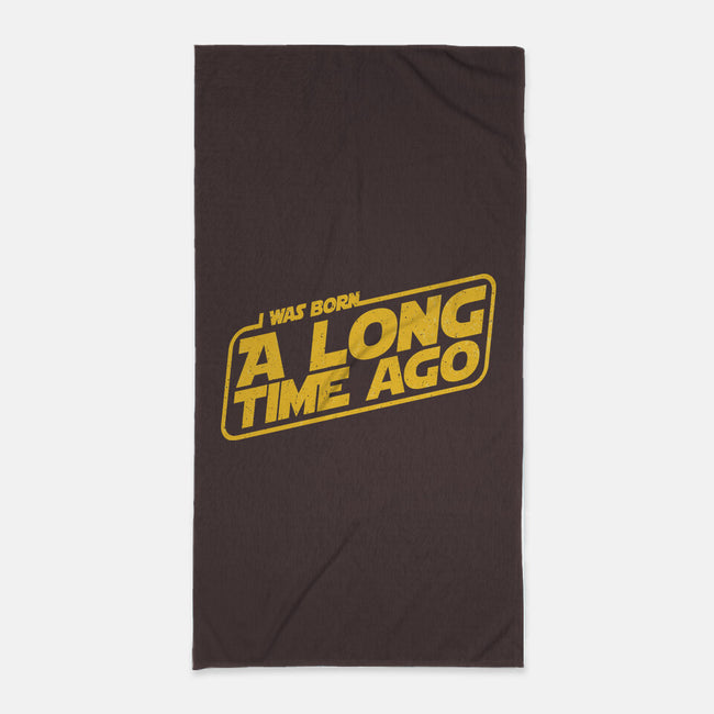 Born A Long Time Ago-None-Beach-Towel-retrodivision