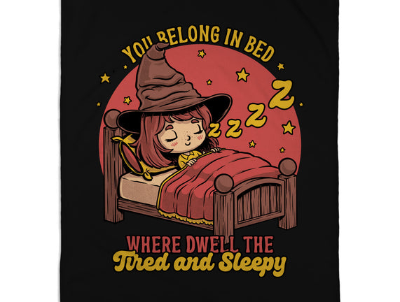 Witch Sleeping In Bed