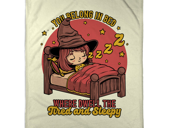 Witch Sleeping In Bed