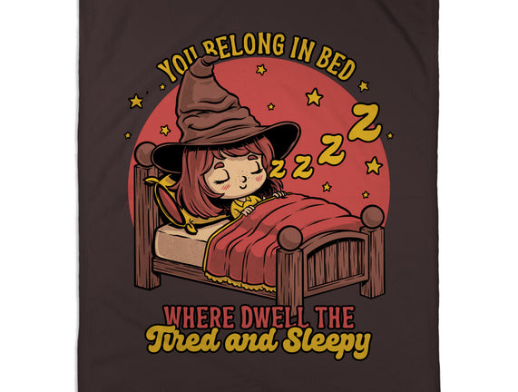 Witch Sleeping In Bed