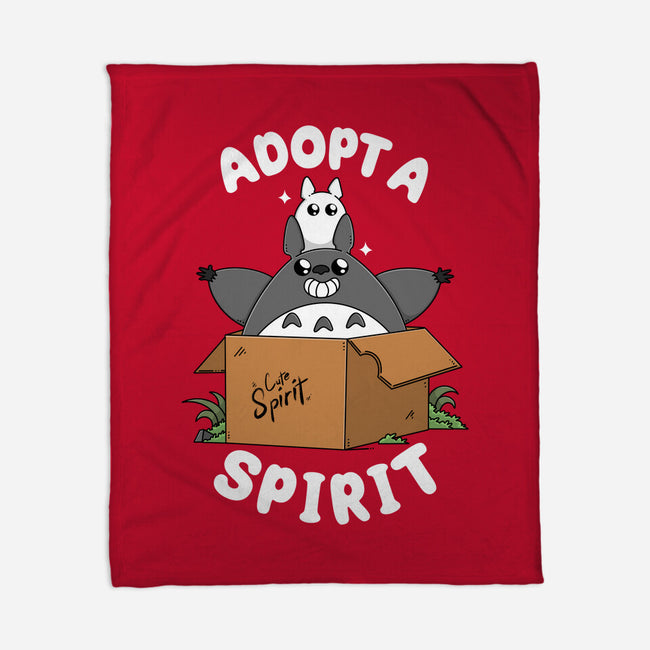 Adopt A Spirit-None-Fleece-Blanket-Tri haryadi