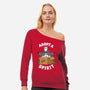 Adopt A Spirit-Womens-Off Shoulder-Sweatshirt-Tri haryadi