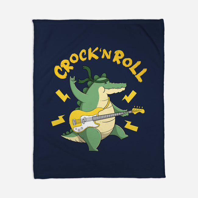 Crock N Roll-None-Fleece-Blanket-Tri haryadi