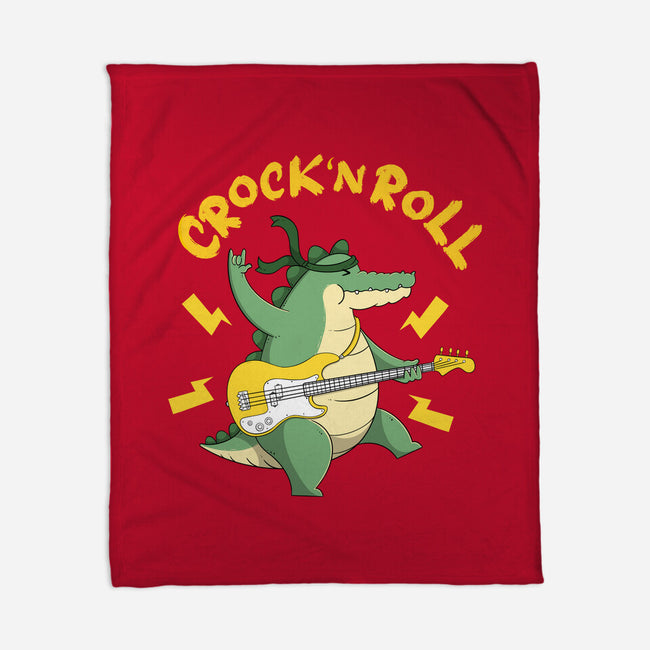 Crock N Roll-None-Fleece-Blanket-Tri haryadi