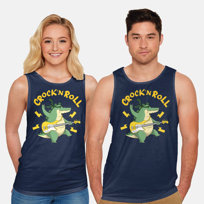 Crock N Roll-Unisex-Basic-Tank-Tri haryadi