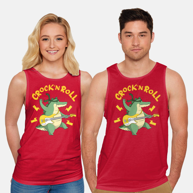 Crock N Roll-Unisex-Basic-Tank-Tri haryadi