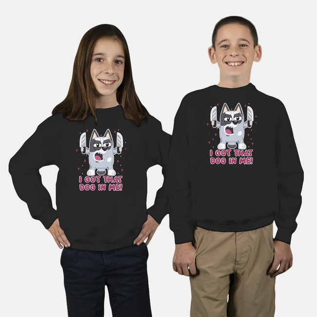 I Got That Dog In Me-Youth-Crew Neck-Sweatshirt-Alexhefe