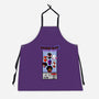 Corner Box Heads-Unisex-Kitchen-Apron-Afire