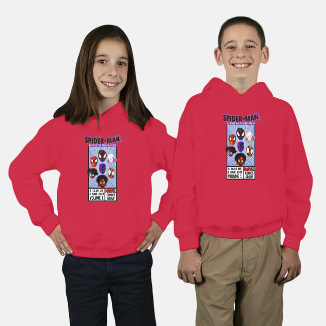 Corner Box Heads-Youth-Pullover-Sweatshirt-Afire