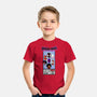 Corner Box Heads-Youth-Basic-Tee-Afire