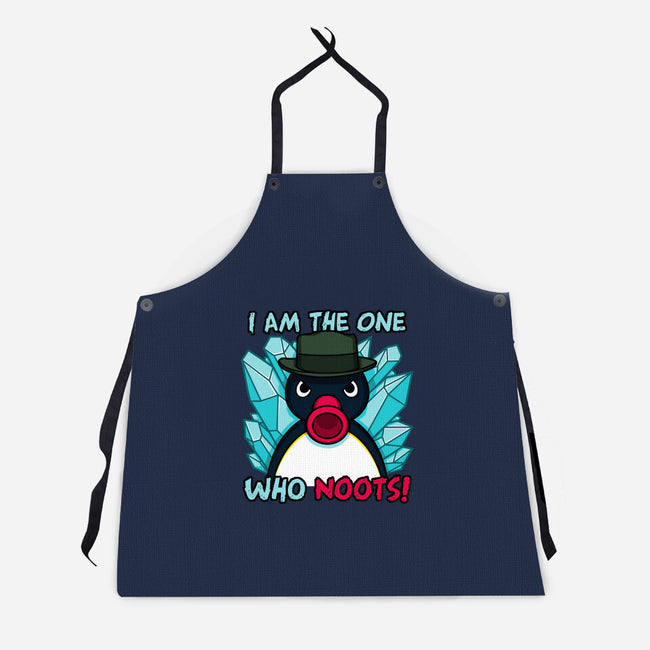 The One Who Noots-Unisex-Kitchen-Apron-Raffiti