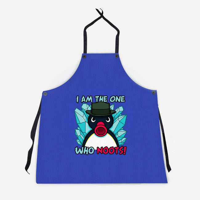 The One Who Noots-Unisex-Kitchen-Apron-Raffiti