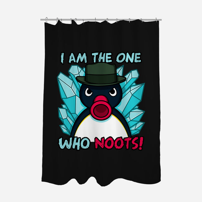 The One Who Noots-None-Polyester-Shower Curtain-Raffiti