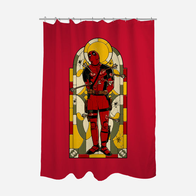 Guardian Of Chaos-None-Polyester-Shower Curtain-Hafaell