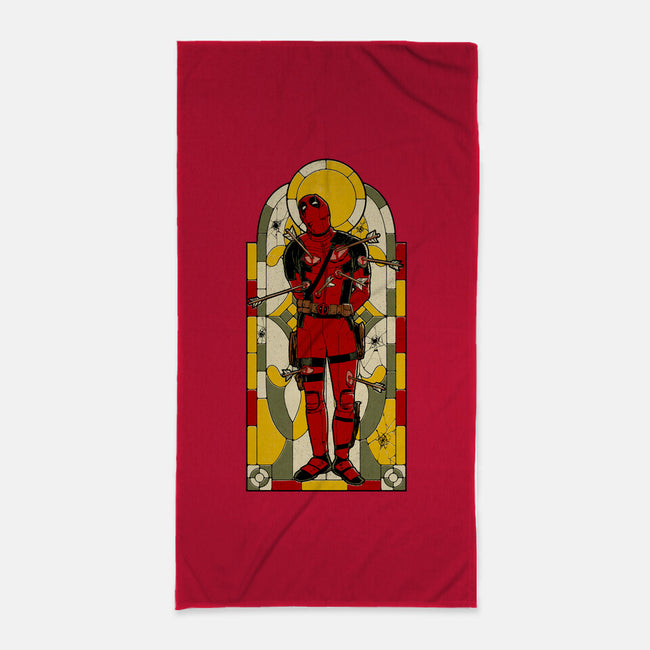 Guardian Of Chaos-None-Beach-Towel-Hafaell