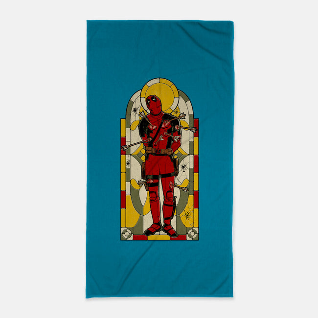 Guardian Of Chaos-None-Beach-Towel-Hafaell