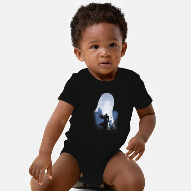 Evil Angel-Baby-Basic-Onesie-Donnie