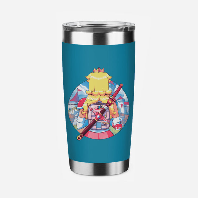 Spring Princess-None-Stainless Steel Tumbler-Drinkware-Bruno Mota